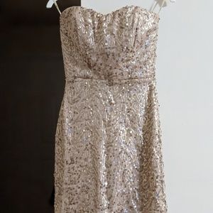 Beautiful golden dress